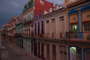 Wonderful light at sunset, just before thunderstorm.